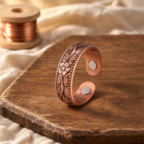 Petal Copper Ring