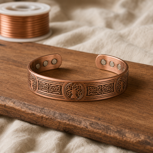arbor copper bracelet