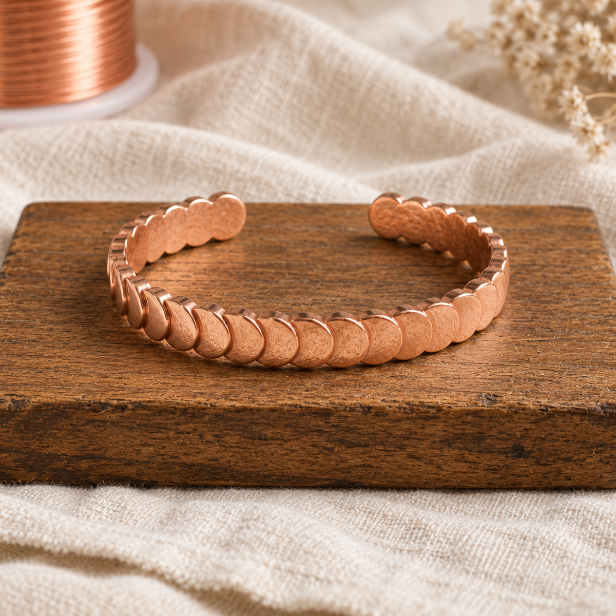 sienna copper bracelet