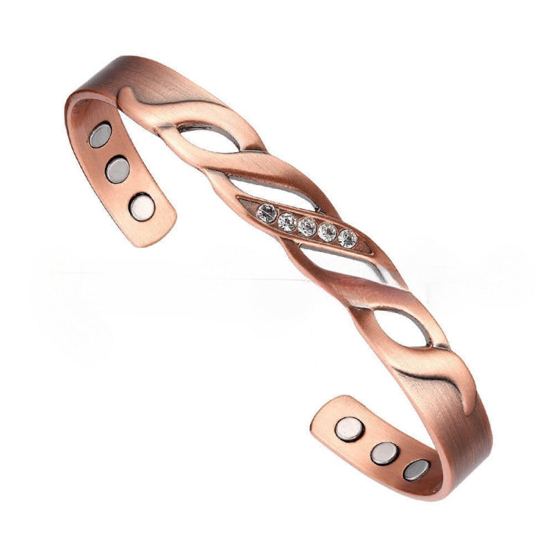 seam copper bracelet