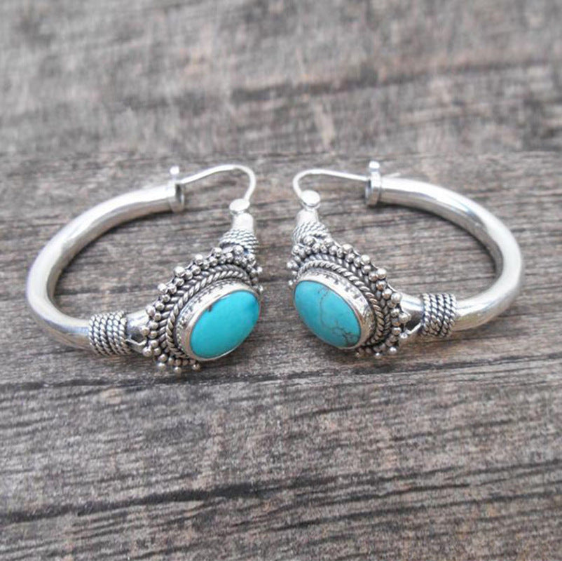 vintage turquoise earrings