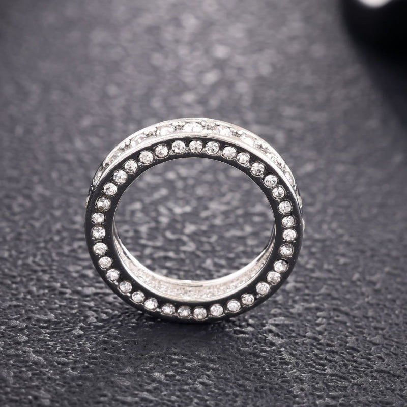 infinity gold chain ring