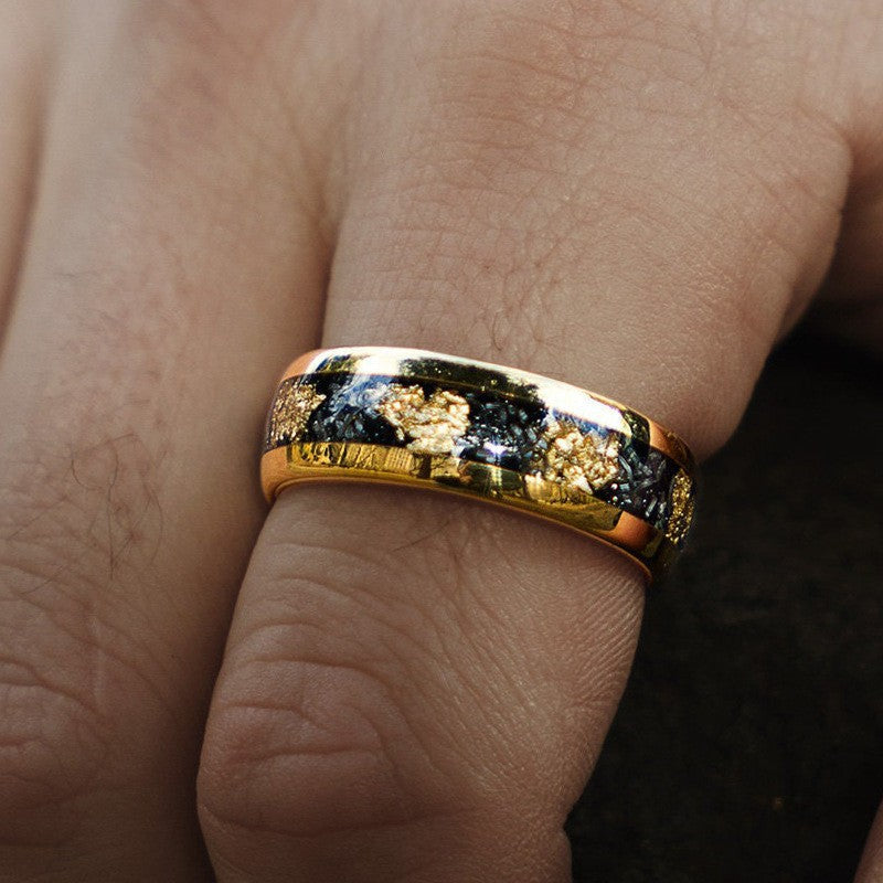 imperial gold inlay ring