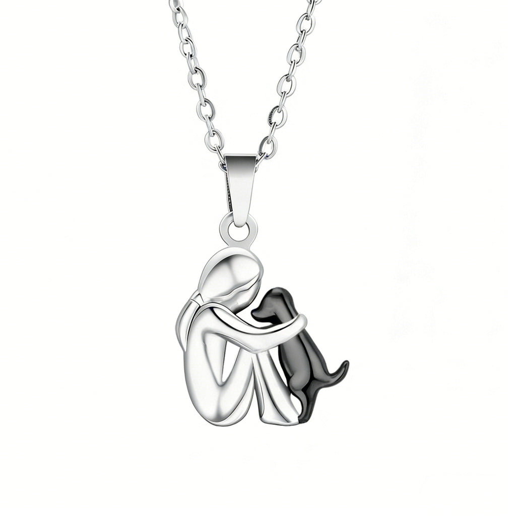 dog embrace necklace