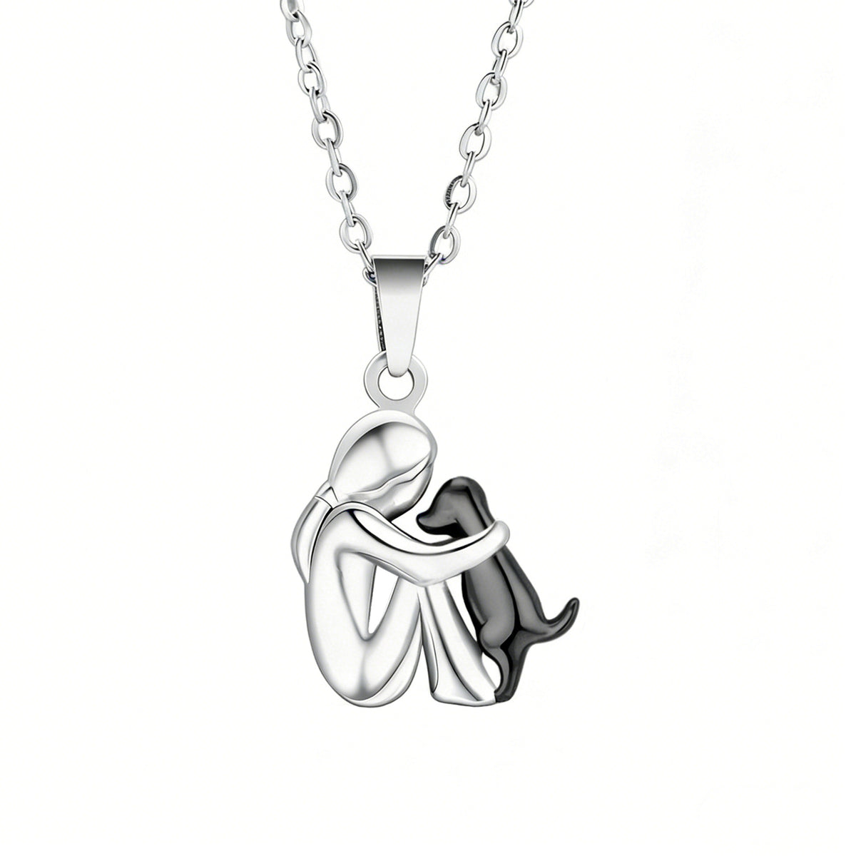dog embrace necklace
