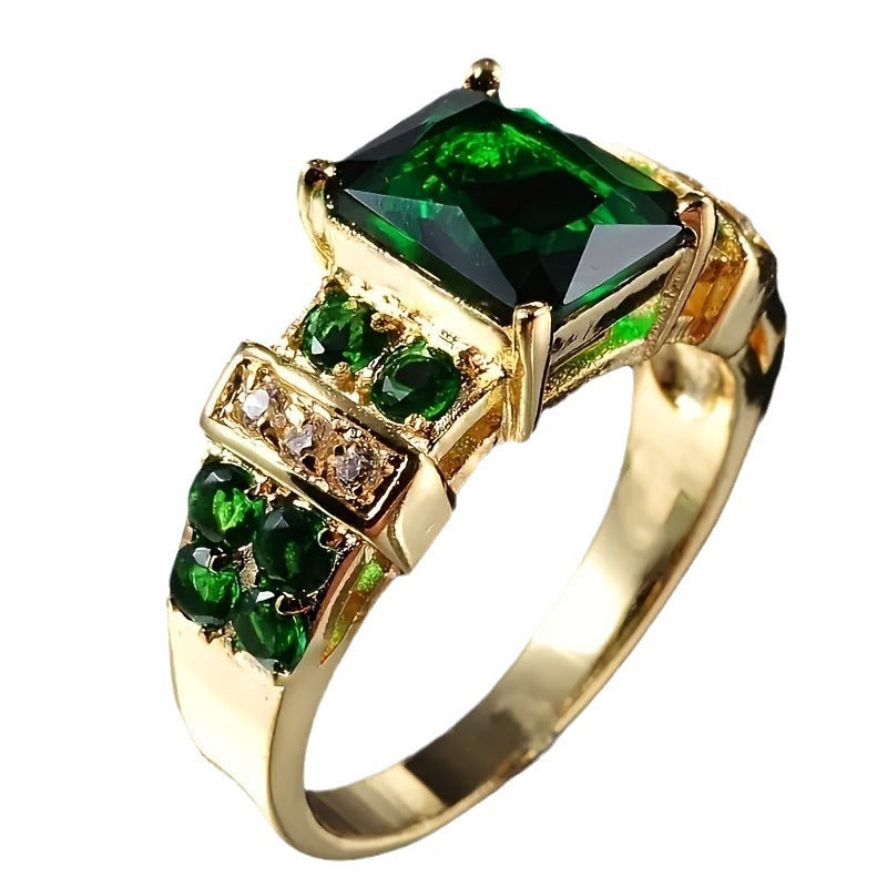 exquisite emerald ring