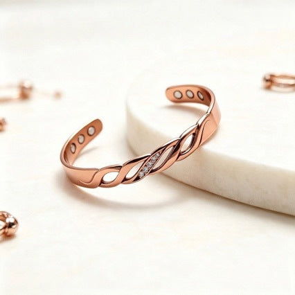 seam copper bracelet