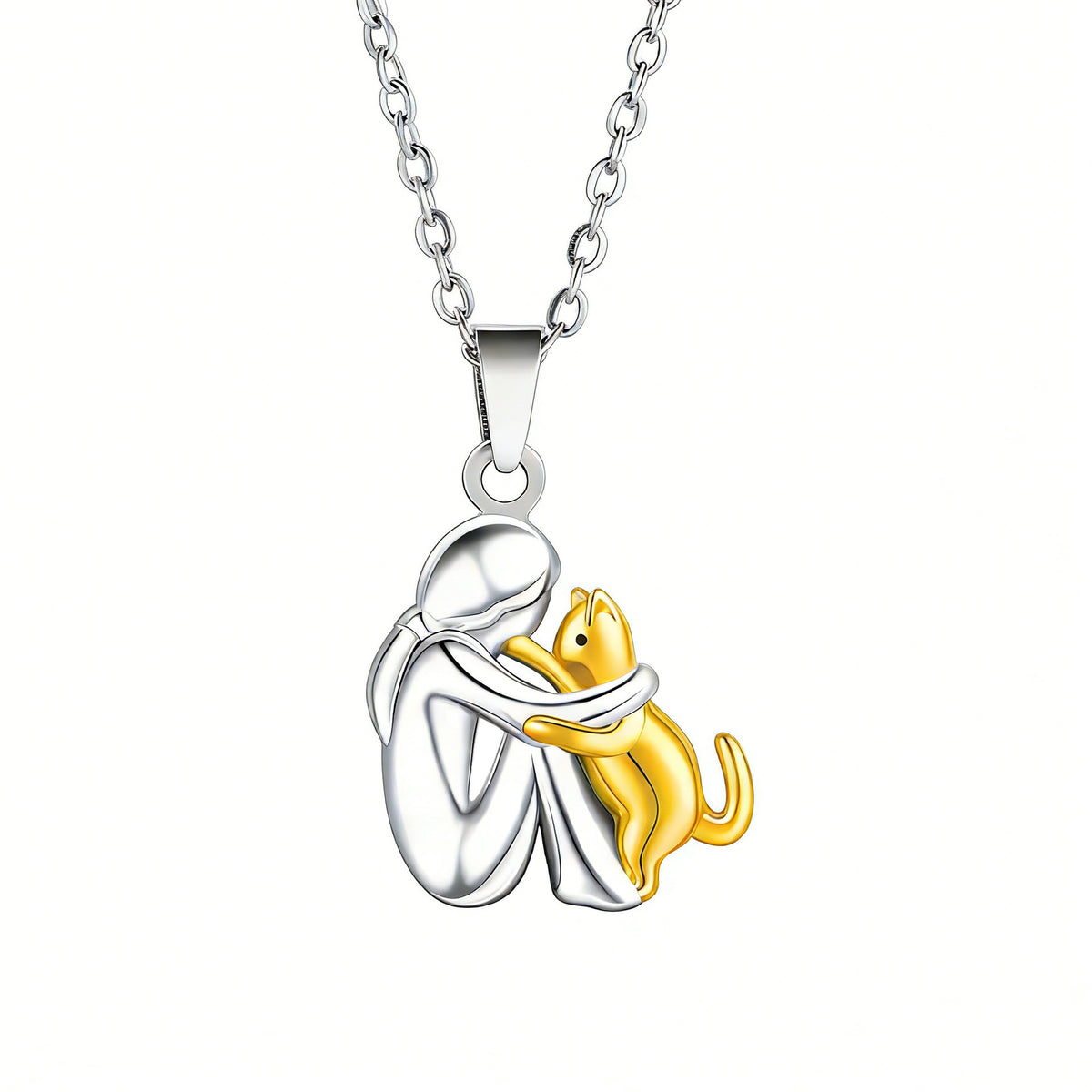dog embrace necklace