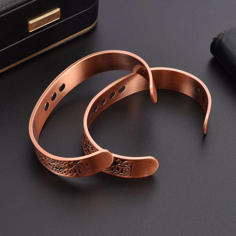 oak copper bracelet