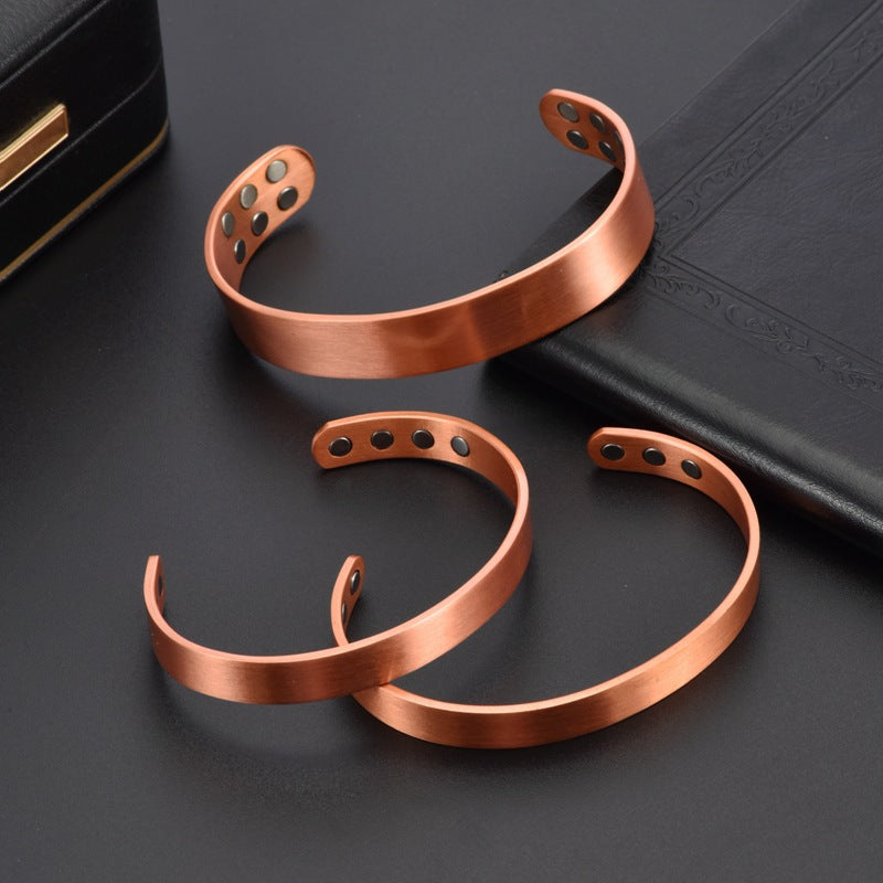 anvil copper bracelet