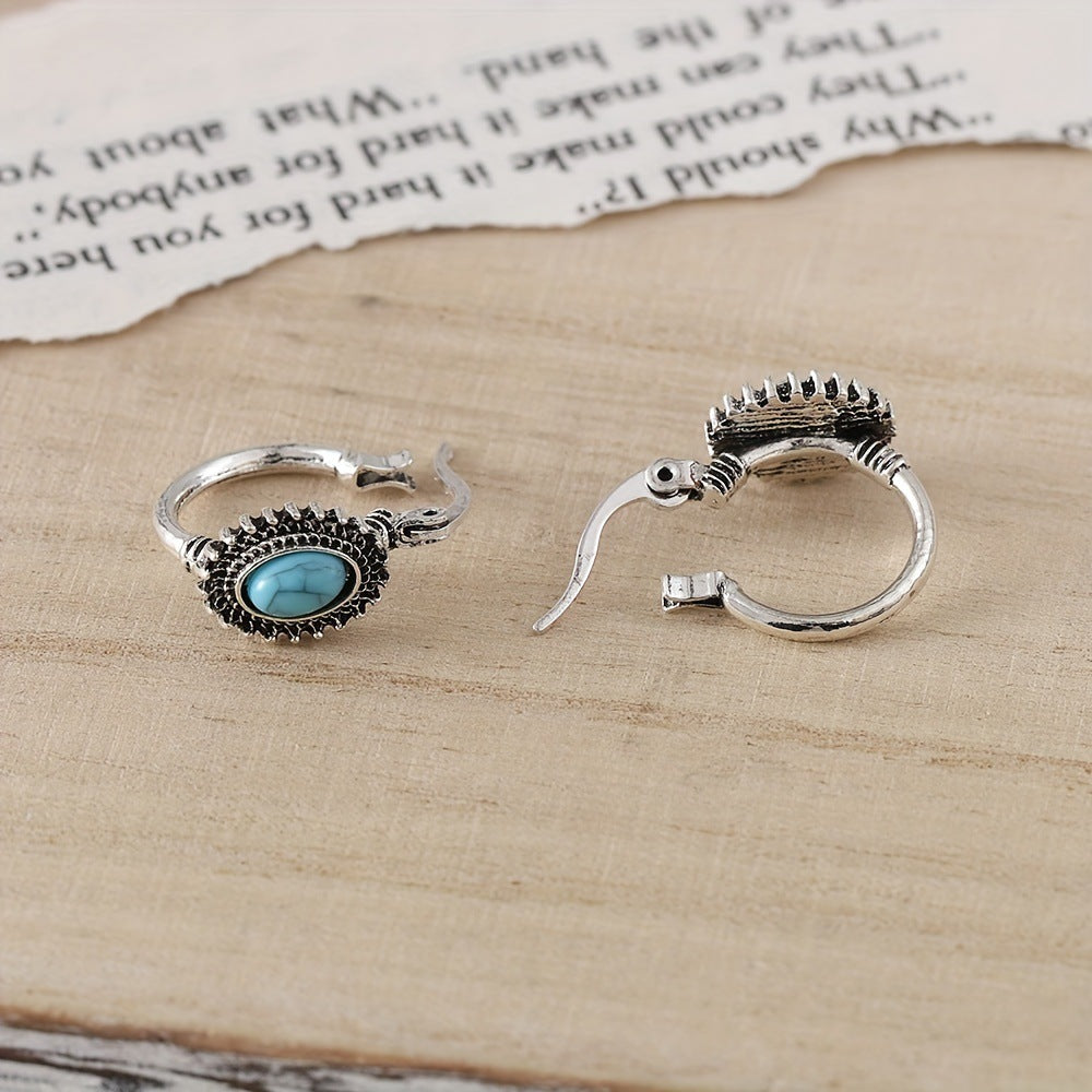 vintage turquoise earrings