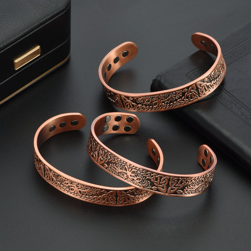 oak copper bracelet