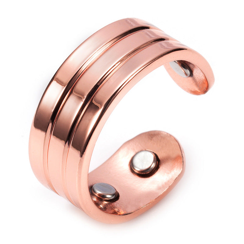 Trine Copper Ring