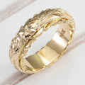 gold infinity link ring