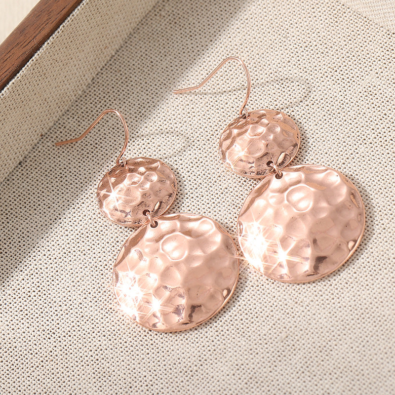 solstice copper earrings
