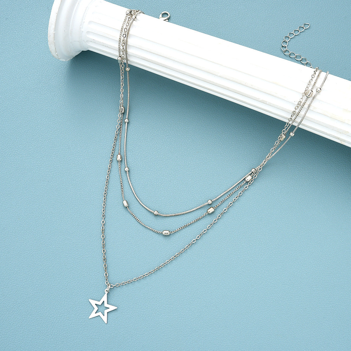 vintage star necklace