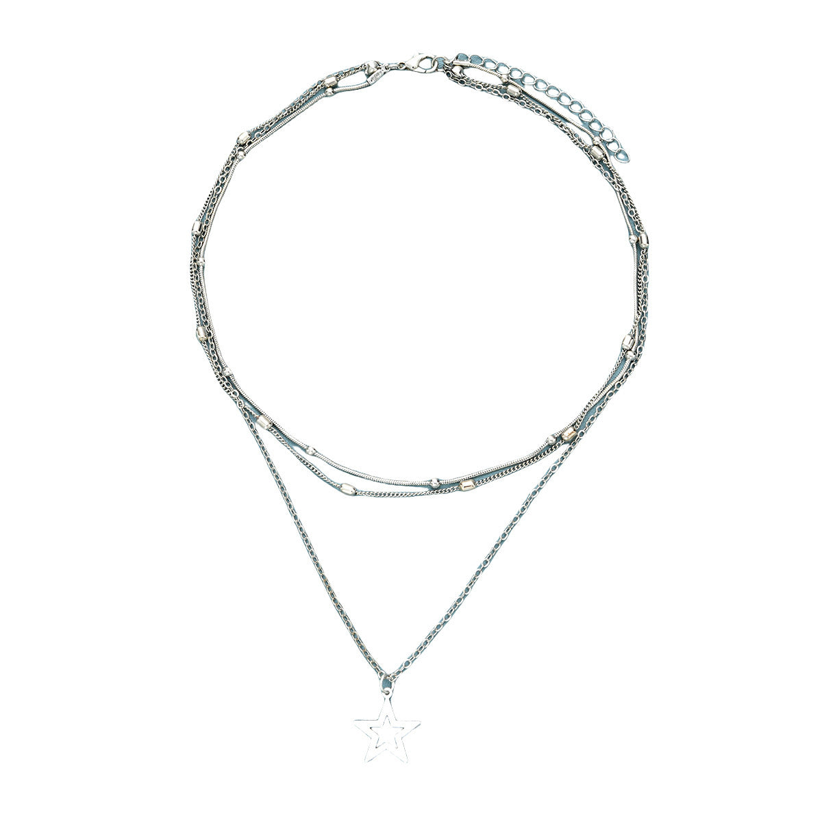 vintage star necklace