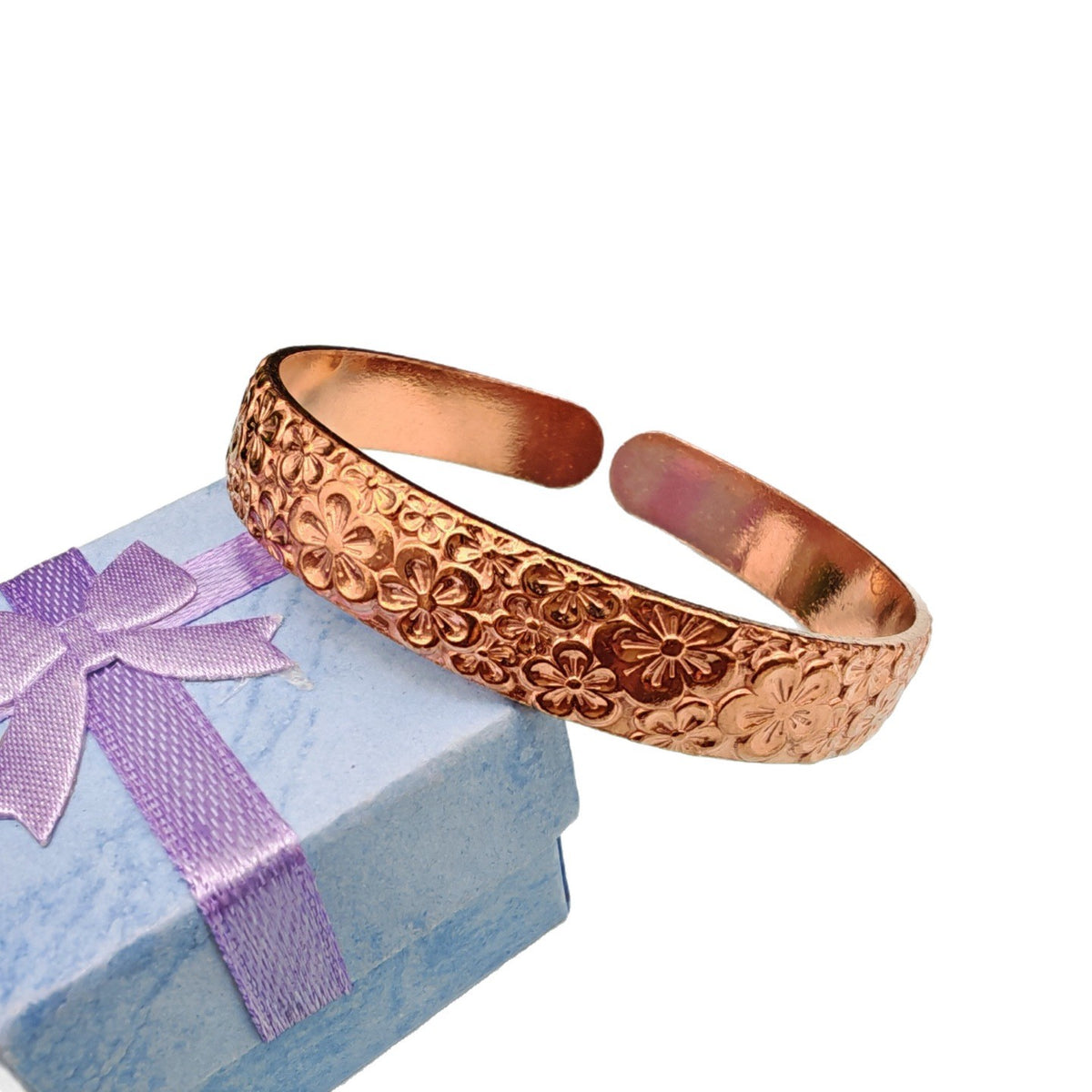 bloom copper bracelet