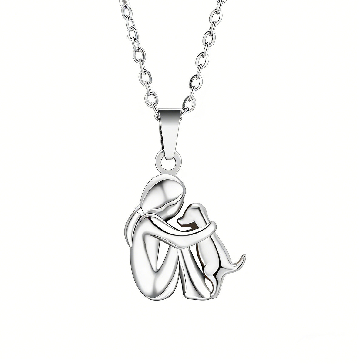 dog embrace necklace