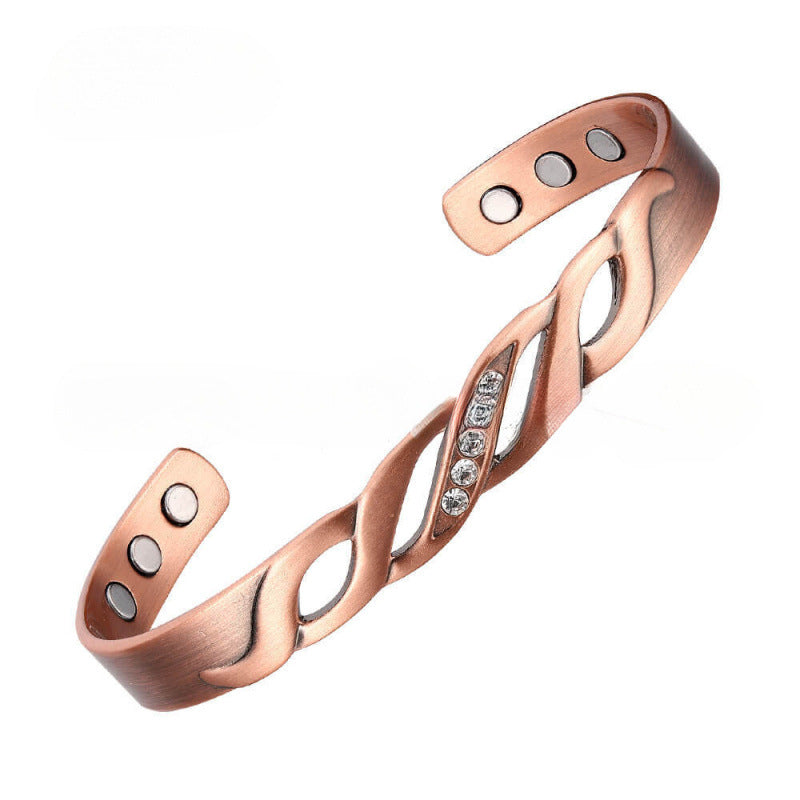 seam copper bracelet