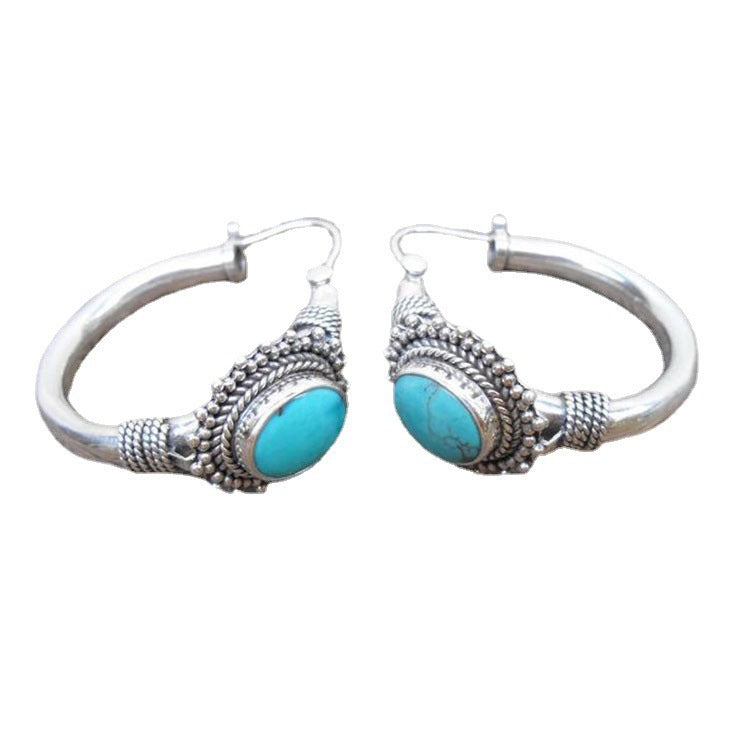 vintage turquoise earrings