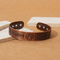 moss copper bracelet