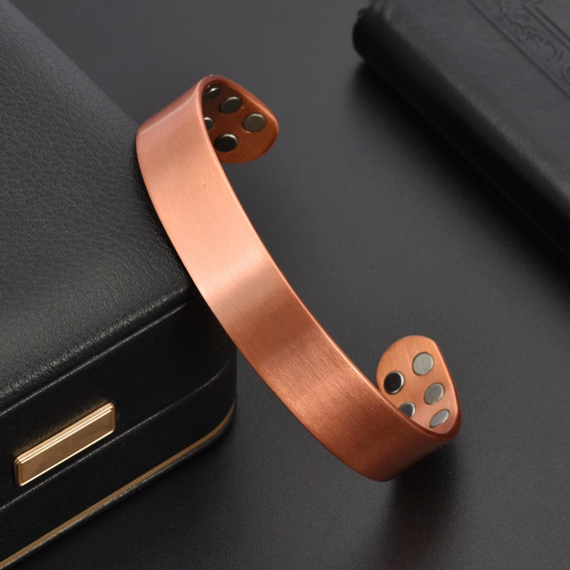 anvil copper bracelet