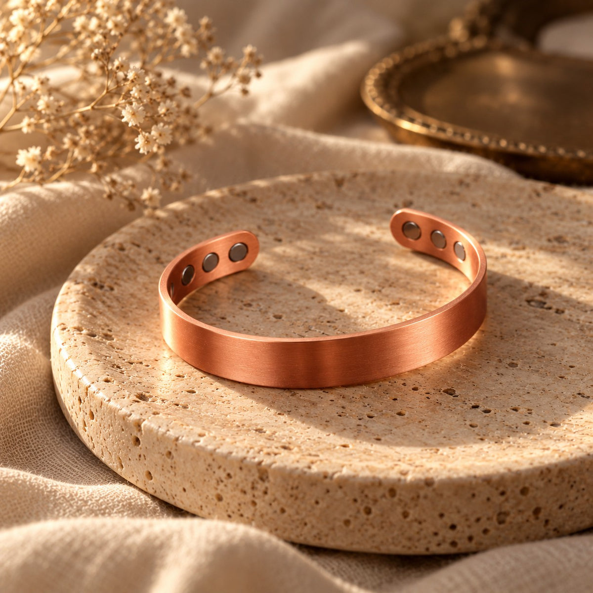 Anvil Copper Bracelet