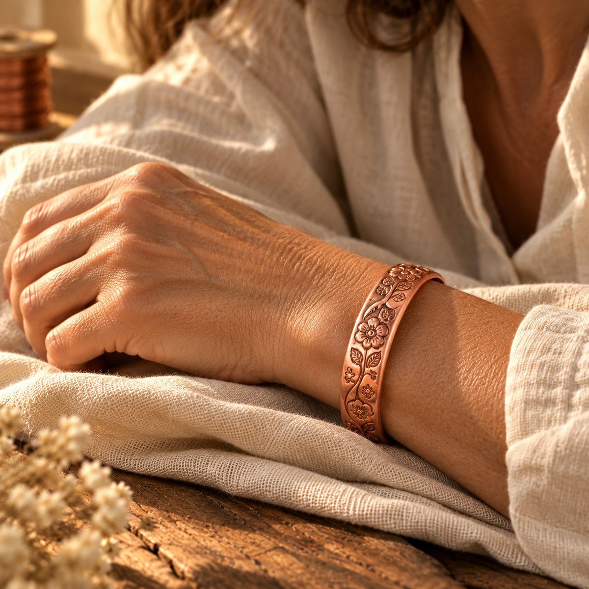 Bloom Copper Bracelet
