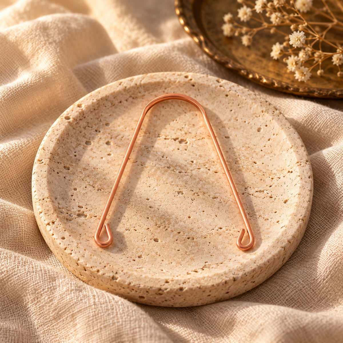 Copper Tongue Scraper
