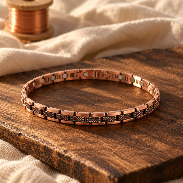 Cove Copper Anklet