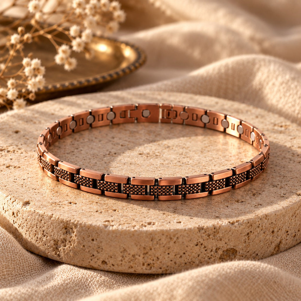 Cove Copper Anklet