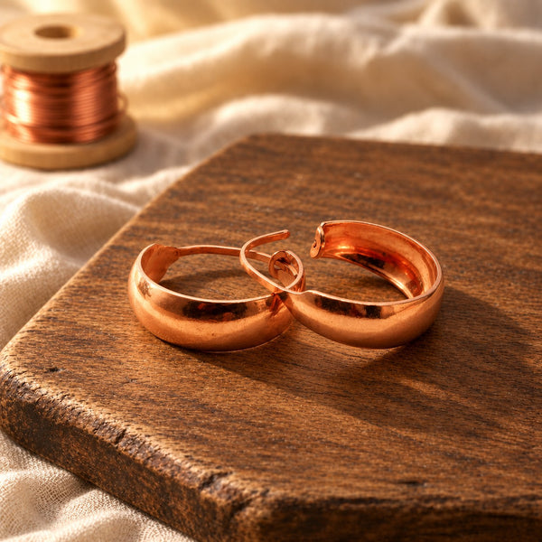 Dell Copper Earrings