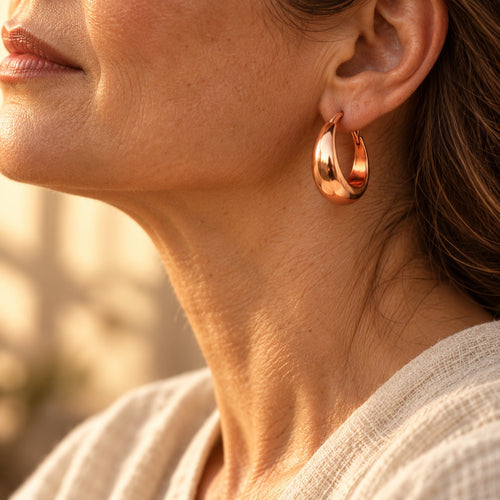 Dell Copper Earrings