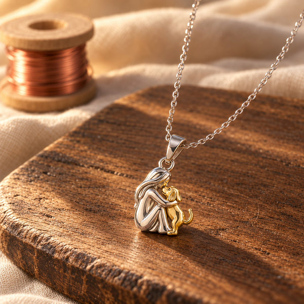 Dog Embrace Necklace