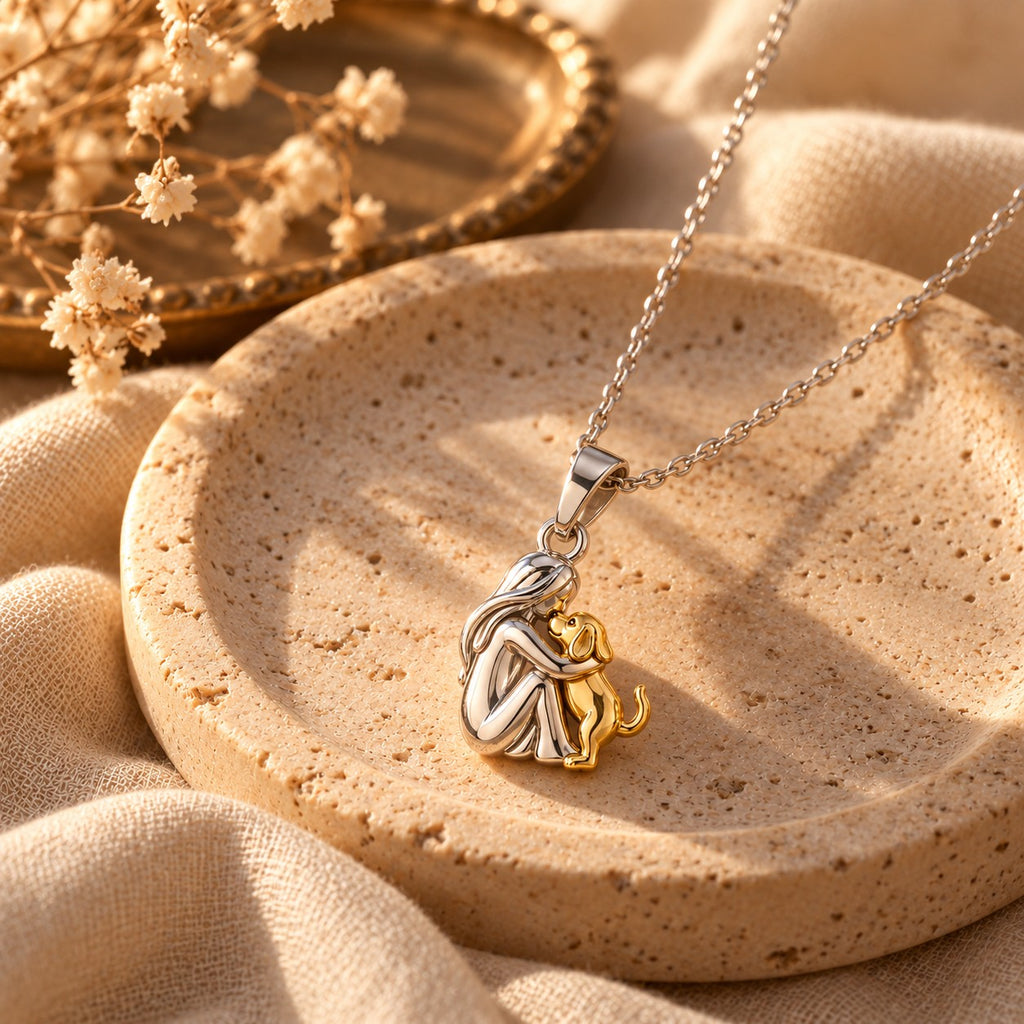 Dog Embrace Necklace