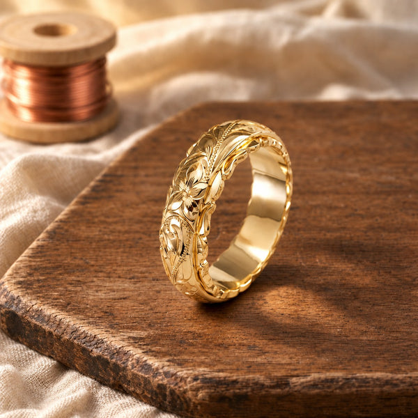 Gold Infinity Link Ring