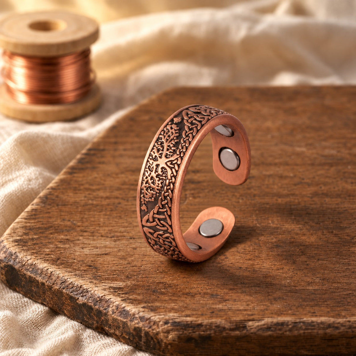 Grove Copper Ring