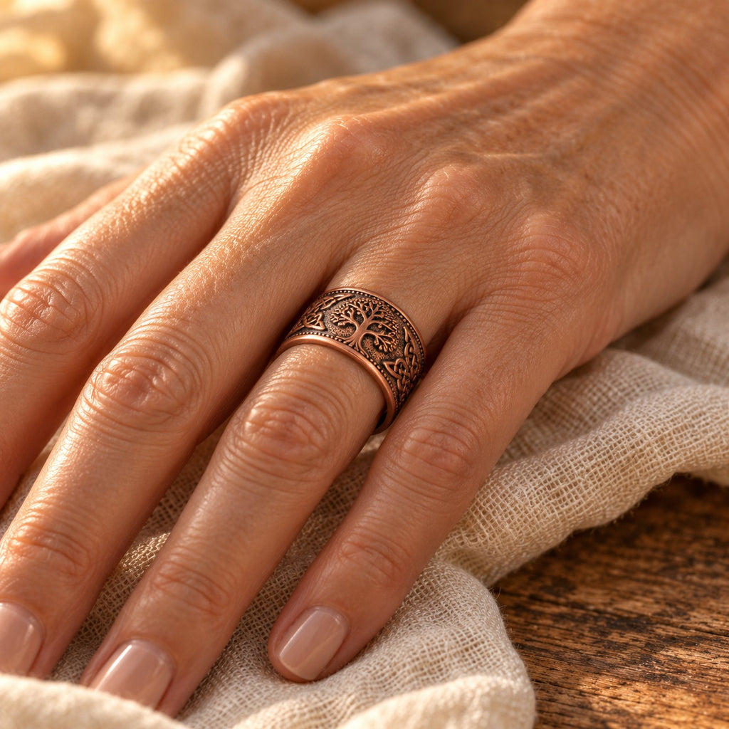 Grove Copper Ring