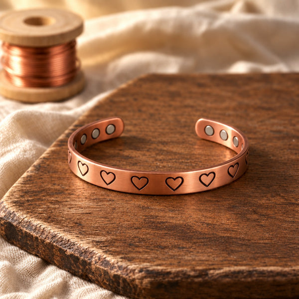 Hearth Copper Bracelet