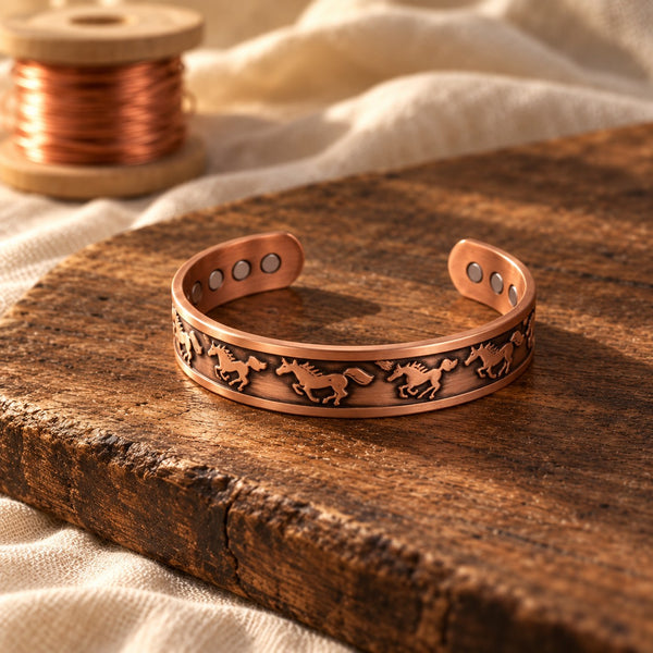 Horse Copper Bracelet
