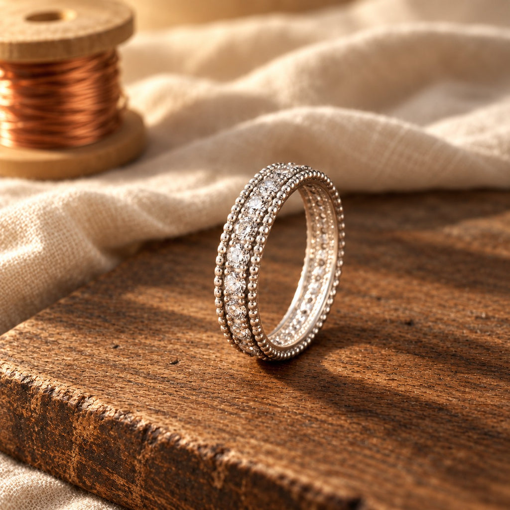 Infinity Gold Chain Ring
