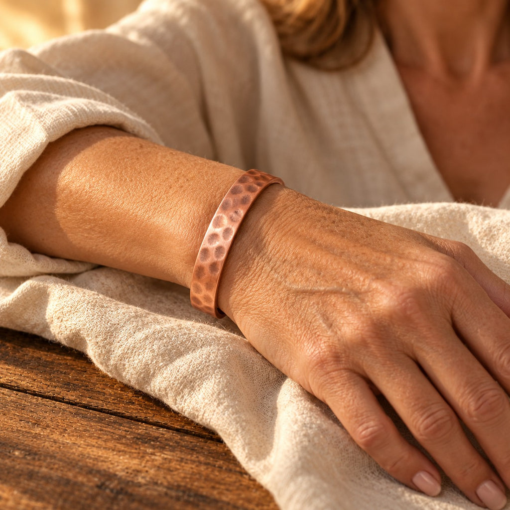 Lodestone Copper Bracelet