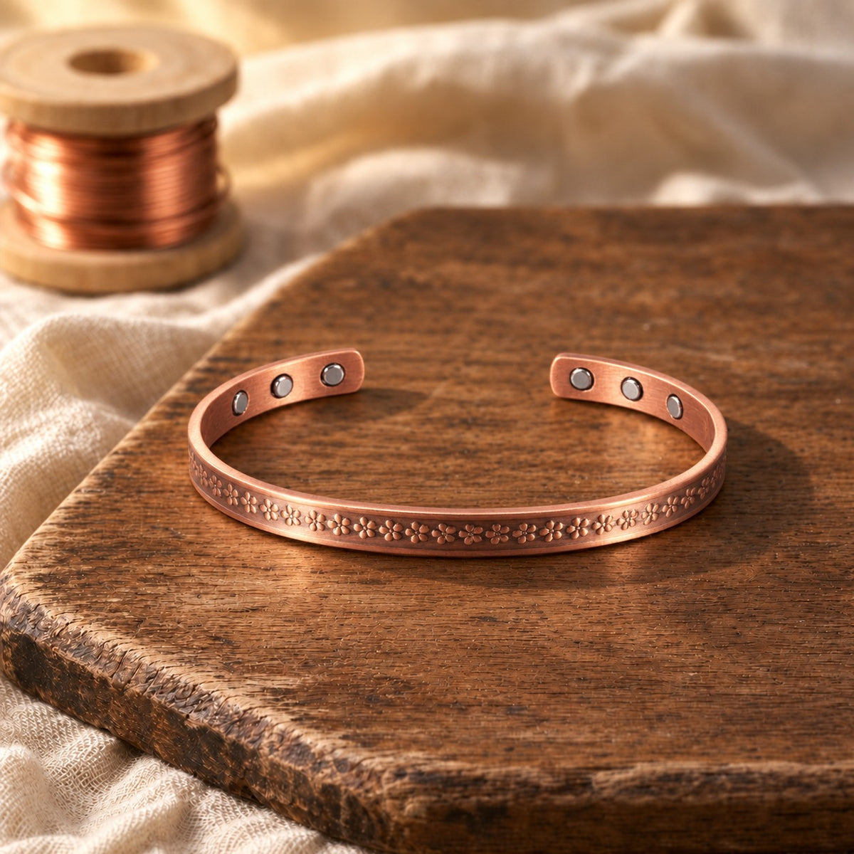 Lunar Copper Bracelet
