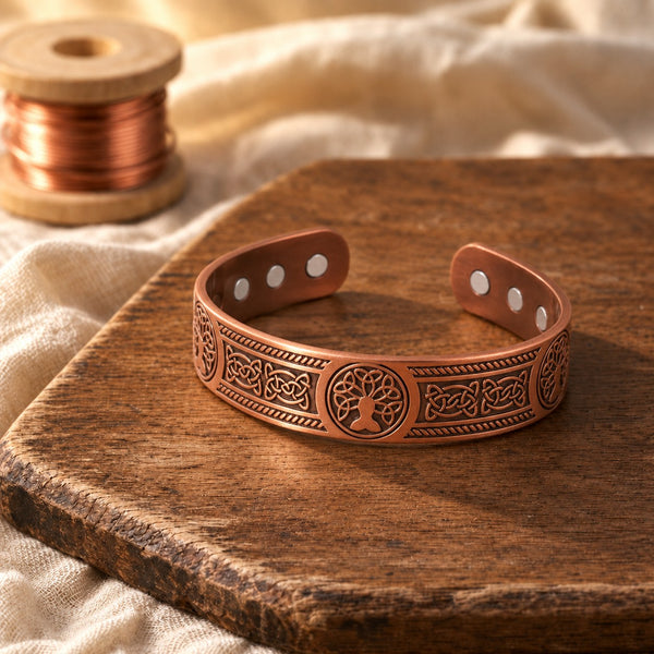 Moss Copper Bracelet