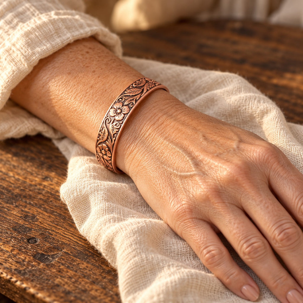 Rosa Copper Bracelet