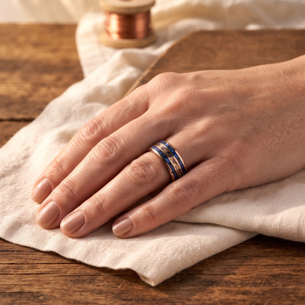 Royal Stone Gold Men's Band