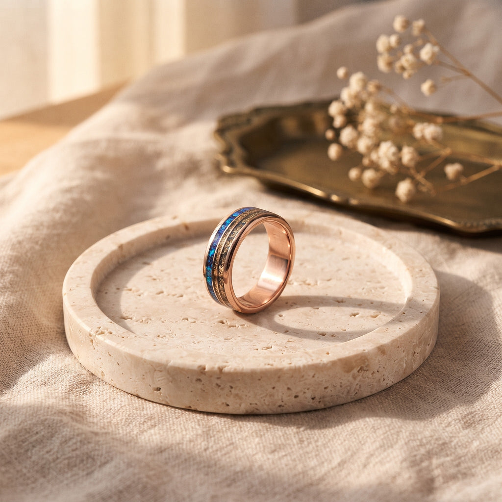 Royal Stone Gold Men's Band