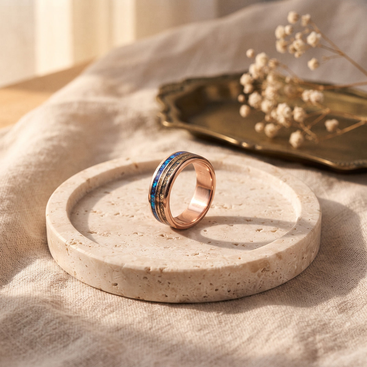 Royal Stone Gold Men's Band