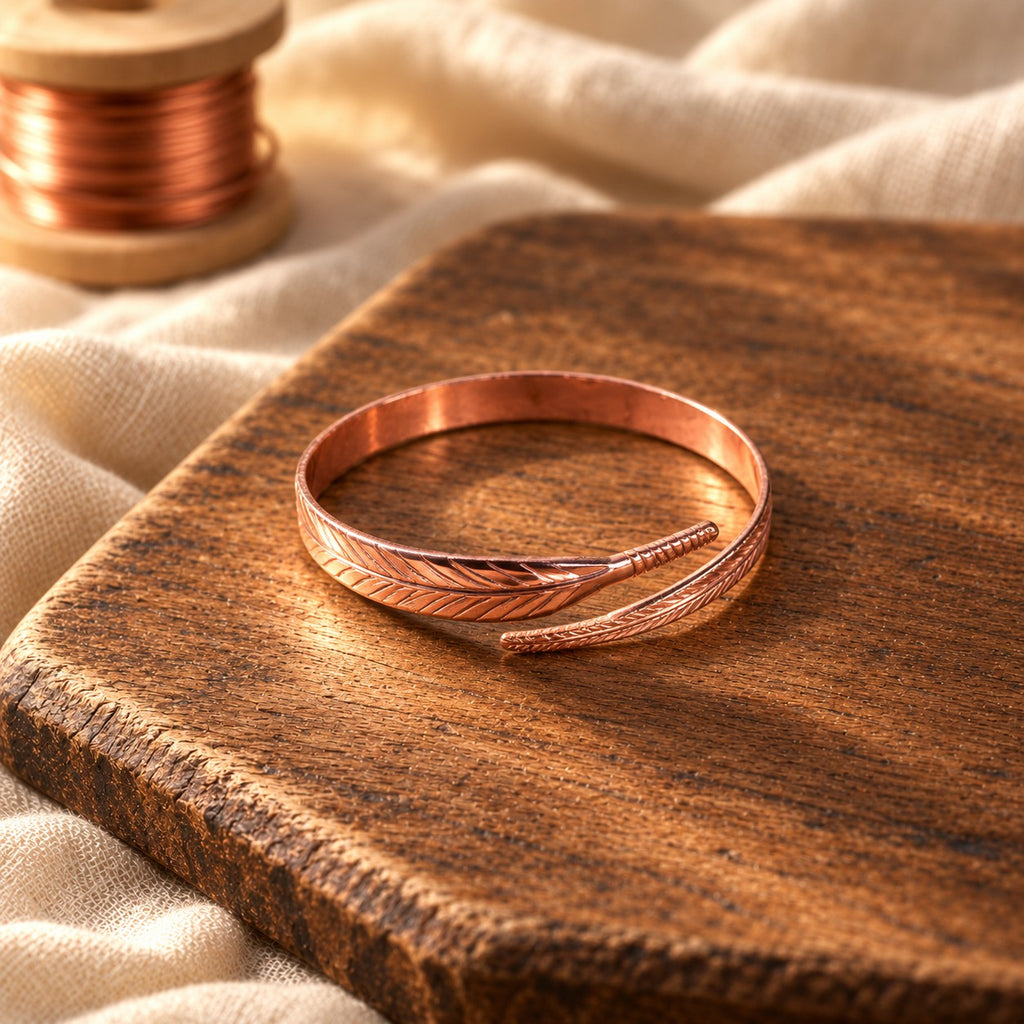 Sprig Copper Bracelet